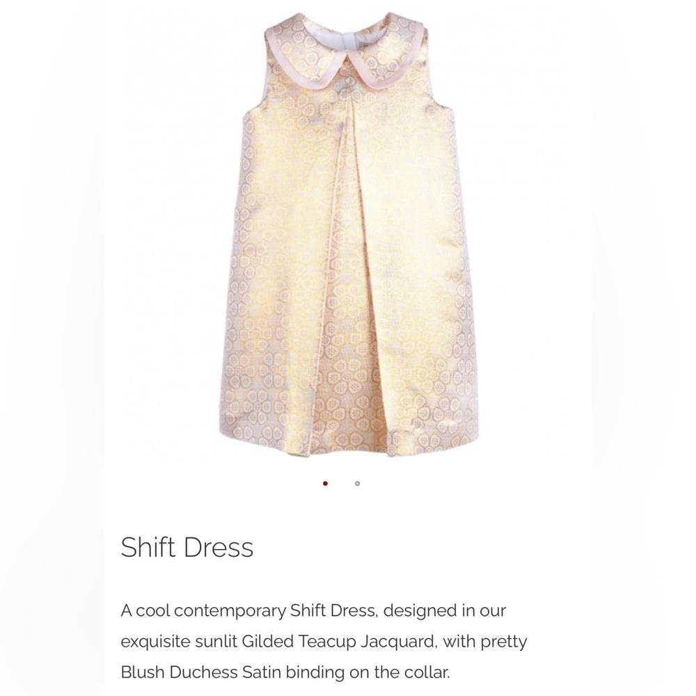 Huclebones London gold dress